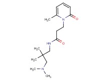 N-[3-(dimethylamino)-2,2-dimethylpropyl]-3-(6-methyl-2-oxopyridin-1(2H)-yl)propanamide