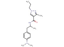 N-{2-[4-(dimethylamino)phenyl]-1-methylethyl}-3-methyl-1-propyl-1H-pyrazole-4-carboxamide