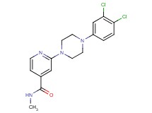 2-[4-(3,4-dichlorophenyl)-1-piperazinyl]-N-methylisonicotinamide