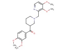 (3,4-dimethoxyphenyl){1-[(3,4-dimethoxypyridin-2-yl)methyl]piperidin-3-yl}methanone