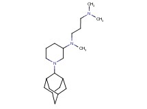 N-[1-(2-adamantyl)-3-piperidinyl]-N,N',N'-trimethyl-1,3-propanediamine