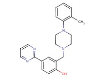 2-{[4-(2-methylphenyl)-1-piperazinyl]methyl}-4-(2-pyrimidinyl)phenol