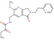 N-{[2-methoxy-5-oxo-6-(2-pyridin-2-ylethyl)-6,7-dihydro-5H-pyrrolo[3,4-b]pyridin-3-yl]methyl}-2-oxobutanamide