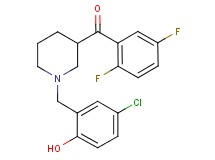 [1-(5-chloro-2-hydroxybenzyl)-3-piperidinyl](2,5-difluorophenyl)methanone