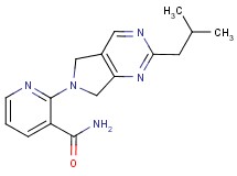 2-(2-isobutyl-5,7-dihydro-6H-pyrrolo[3,4-d]pyrimidin-6-yl)nicotinamide