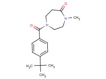 1-(4-tert-butylbenzoyl)-4-methyl-1,4-diazepan-5-one