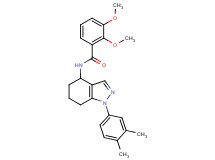 N-[1-(3,4-dimethylphenyl)-4,5,6,7-tetrahydro-1H-indazol-4-yl]-2,3-dimethoxybenzamide