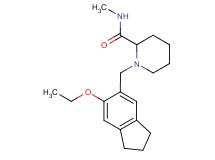 1-[(6-ethoxy-2,3-dihydro-1H-inden-5-yl)methyl]-N-methylpiperidine-2-carboxamide