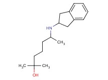6-(2,3-dihydro-1H-inden-2-ylamino)-2-methyl-2-heptanol