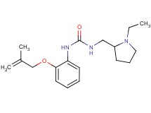 N-[(1-ethylpyrrolidin-2-yl)methyl]-N'-{2-[(2-methylprop-2-en-1-yl)oxy]phenyl}urea