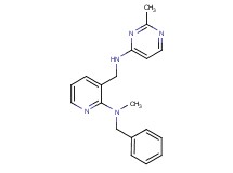 N-({2-[benzyl(methyl)amino]pyridin-3-yl}methyl)-2-methylpyrimidin-4-amine
