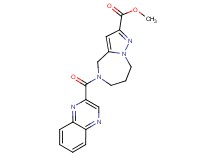 methyl 5-(quinoxalin-2-ylcarbonyl)-5,6,7,8-tetrahydro-4H-pyrazolo[1,5-a][1,4]diazepine-2-carboxylate