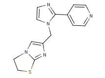 6-[(2-pyridin-4-yl-1H-imidazol-1-yl)methyl]-2,3-dihydroimidazo[2,1-b][1,3]thiazole