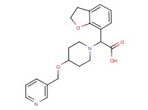 2,3-dihydro-1-benzofuran-7-yl[4-(pyridin-3-ylmethoxy)piperidin-1-yl]acetic acid