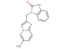 1-[(6-methylimidazo[1,2-a]pyridin-2-yl)methyl]-1,3-dihydro-2H-benzimidazol-2-one