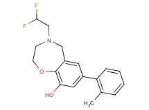 4-(2,2-difluoroethyl)-7-(2-methylphenyl)-2,3,4,5-tetrahydro-1,4-benzoxazepin-9-ol