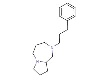 2-(3-phenylpropyl)octahydro-1H-pyrrolo[1,2-a][1,4]diazepine