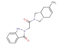 2-{2-[(3aR*,7aS*)-5-methyl-1,3,3a,4,7,7a-hexahydro-2H-isoindol-2-yl]-2-oxoethyl}-1,2-dihydro-3H-indazol-3-one