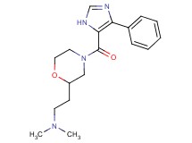 N,N-dimethyl-2-{4-[(4-phenyl-1H-imidazol-5-yl)carbonyl]-2-morpholinyl}ethanamine