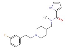 N-({1-[2-(3-fluorophenyl)ethyl]piperidin-4-yl}methyl)-N-methyl-1H-pyrrole-2-carboxamide