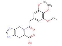 5-[(3,4,5-trimethoxyphenyl)acetyl]-4,5,6,7-tetrahydro-1H-imidazo[4,5-c]pyridine-6-carboxylic acid