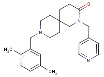 9-(2,5-dimethylbenzyl)-2-(pyridin-4-ylmethyl)-2,9-diazaspiro[5.5]undecan-3-one