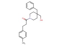 {4-benzyl-1-[3-(4-methylphenyl)propanoyl]-4-piperidinyl}methanol