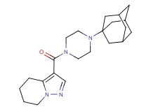3-{[4-(1-adamantyl)-1-piperazinyl]carbonyl}-4,5,6,7-tetrahydropyrazolo[1,5-a]pyridine