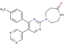 1-[4-(4-methylphenyl)-5,5'-bipyrimidin-2-yl]-1,4-diazepan-5-one