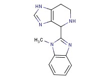4-(1-methyl-1H-benzimidazol-2-yl)-4,5,6,7-tetrahydro-1H-imidazo[4,5-c]pyridine