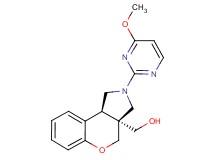 [(3aS*,9bS*)-2-(4-methoxypyrimidin-2-yl)-1,2,3,9b-tetrahydrochromeno[3,4-c]pyrrol-3a(4H)-yl]methanol