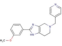 2-(3-methoxyphenyl)-5-(pyridin-4-ylmethyl)-4,5,6,7-tetrahydro-1H-imidazo[4,5-c]pyridine
