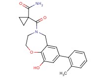 1-{[9-hydroxy-7-(2-methylphenyl)-2,3-dihydro-1,4-benzoxazepin-4(5H)-yl]carbonyl}cyclopropanecarboxamide
