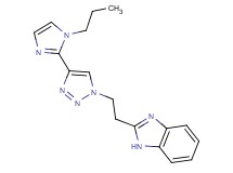 2-{2-[4-(1-propyl-1H-imidazol-2-yl)-1H-1,2,3-triazol-1-yl]ethyl}-1H-benzimidazole