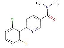 6-(2-chloro-6-fluorophenyl)-N,N-dimethylnicotinamide