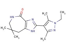 2-(1-ethyl-3,5-dimethyl-1H-pyrazol-4-yl)-7,7-dimethyl-5,6,7,8-tetrahydroimidazo[4,5-c]azepin-4(1H)-one