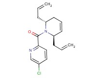 5-chloro-2-{[(2R*,6R*)-2,6-diallyl-3,6-dihydropyridin-1(2H)-yl]carbonyl}pyridine