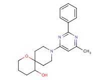 9-(6-methyl-2-phenylpyrimidin-4-yl)-1-oxa-9-azaspiro[5.5]undecan-5-ol