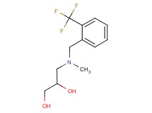 3-{methyl[2-(trifluoromethyl)benzyl]amino}propane-1,2-diol