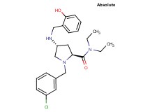 (4R)-1-(3-chlorobenzyl)-N,N-diethyl-4-[(2-hydroxybenzyl)amino]-L-prolinamide