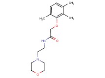 N-(2-morpholin-4-ylethyl)-2-(2,3,6-trimethylphenoxy)acetamide