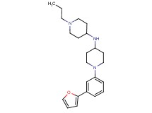 1-[3-(2-furyl)phenyl]-N-(1-propylpiperidin-4-yl)piperidin-4-amine