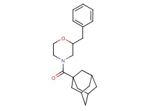 4-(1-adamantylcarbonyl)-2-benzylmorpholine