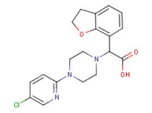 [4-(5-chloropyridin-2-yl)piperazin-1-yl](2,3-dihydro-1-benzofuran-7-yl)acetic acid
