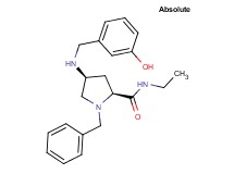 (4S)-1-benzyl-N-ethyl-4-[(3-hydroxybenzyl)amino]-L-prolinamide