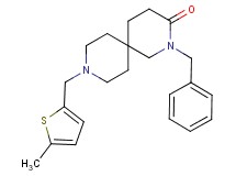 2-benzyl-9-[(5-methyl-2-thienyl)methyl]-2,9-diazaspiro[5.5]undecan-3-one