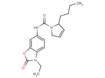 2-butyl-N-(3-ethyl-2-oxo-2,3-dihydro-1,3-benzoxazol-6-yl)-2,5-dihydro-1H-pyrrole-1-carboxamide