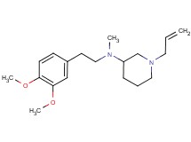 1-allyl-N-[2-(3,4-dimethoxyphenyl)ethyl]-N-methyl-3-piperidinamine dihydrochloride