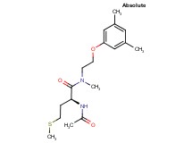(2S)-2-(acetylamino)-N-[2-(3,5-dimethylphenoxy)ethyl]-N-methyl-4-(methylthio)butanamide