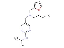 5-{[butyl(2-furylmethyl)amino]methyl}-N-isopropylpyrimidin-2-amine